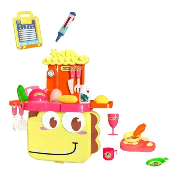 Baby World Dinosaur Backpack Kitchen Theme - BW07810164-T